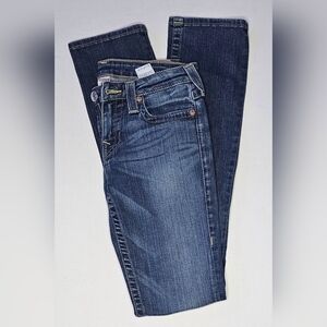 Women’s True Religion Slim Straight Jeans | Size 27  | EUC